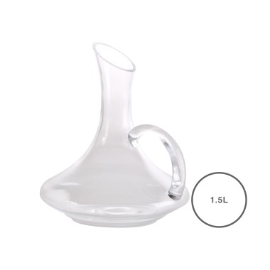 Decanter Vidro Alentejo com Asa 1500ml 19.5X24.5cm