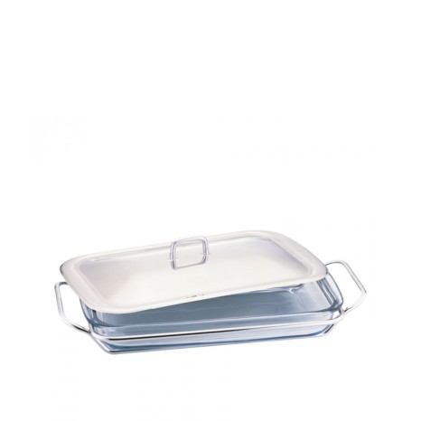 Assadeira Retangular 300ml com tampa - Image product