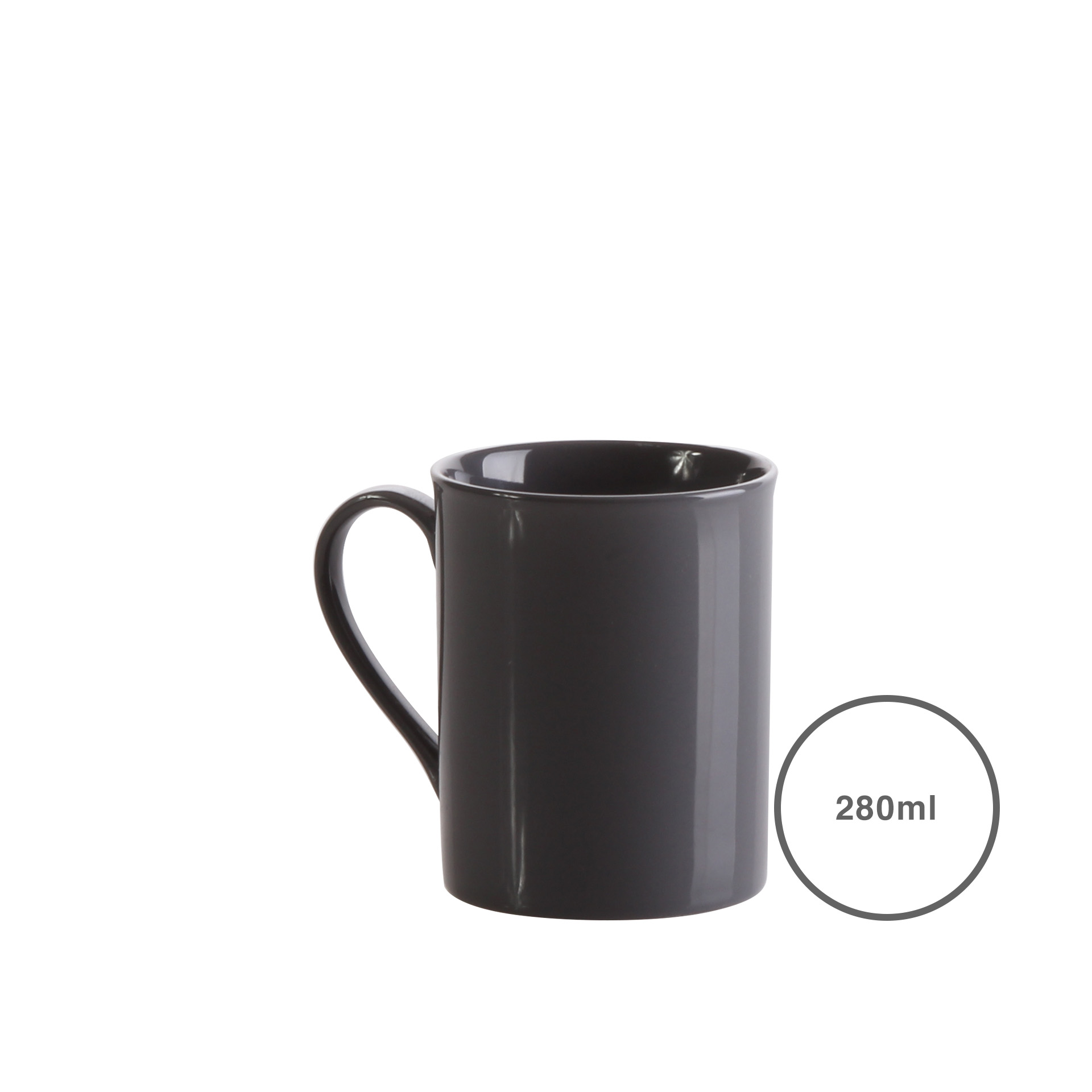 Caneca Cinza Escuro 280ML