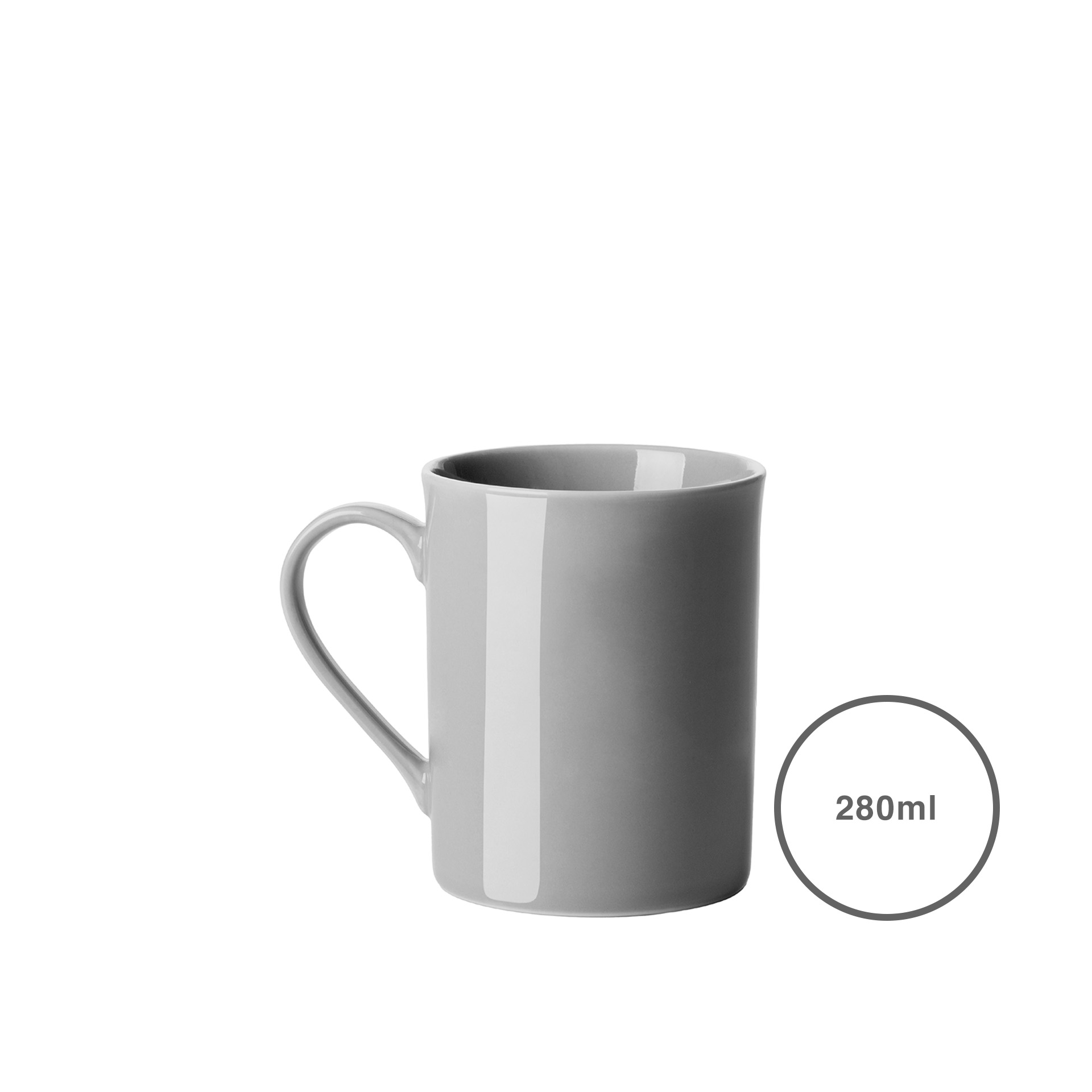Caneca Cinza 280ML
