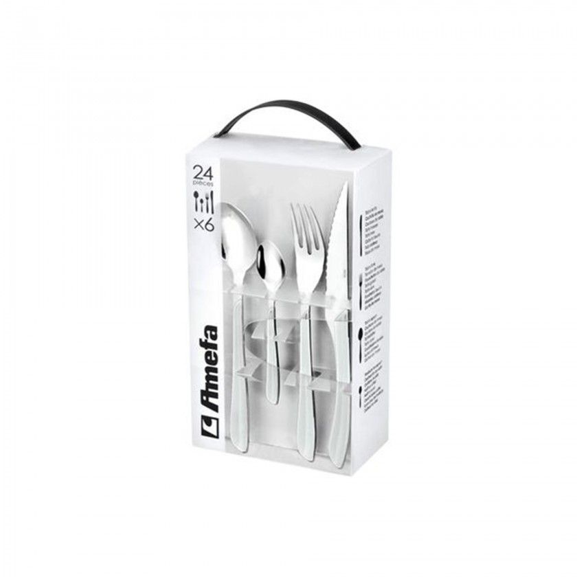 Faqueiro 24 Peças Branco Faqueiro 24 Peças Branco