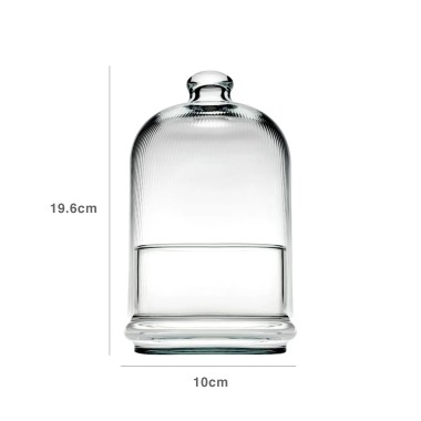 Queijeira Vidro P�tisserie Midi 10X19.6CM