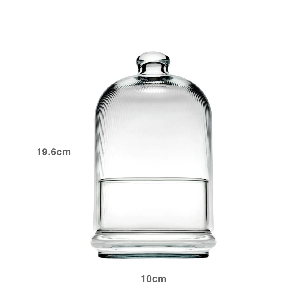 Queijeira Vidro P�tisserie Midi 10X19.6CM
