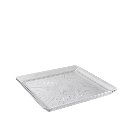 Prato Vidro Madlen Quadrado 24X24CM - Image product