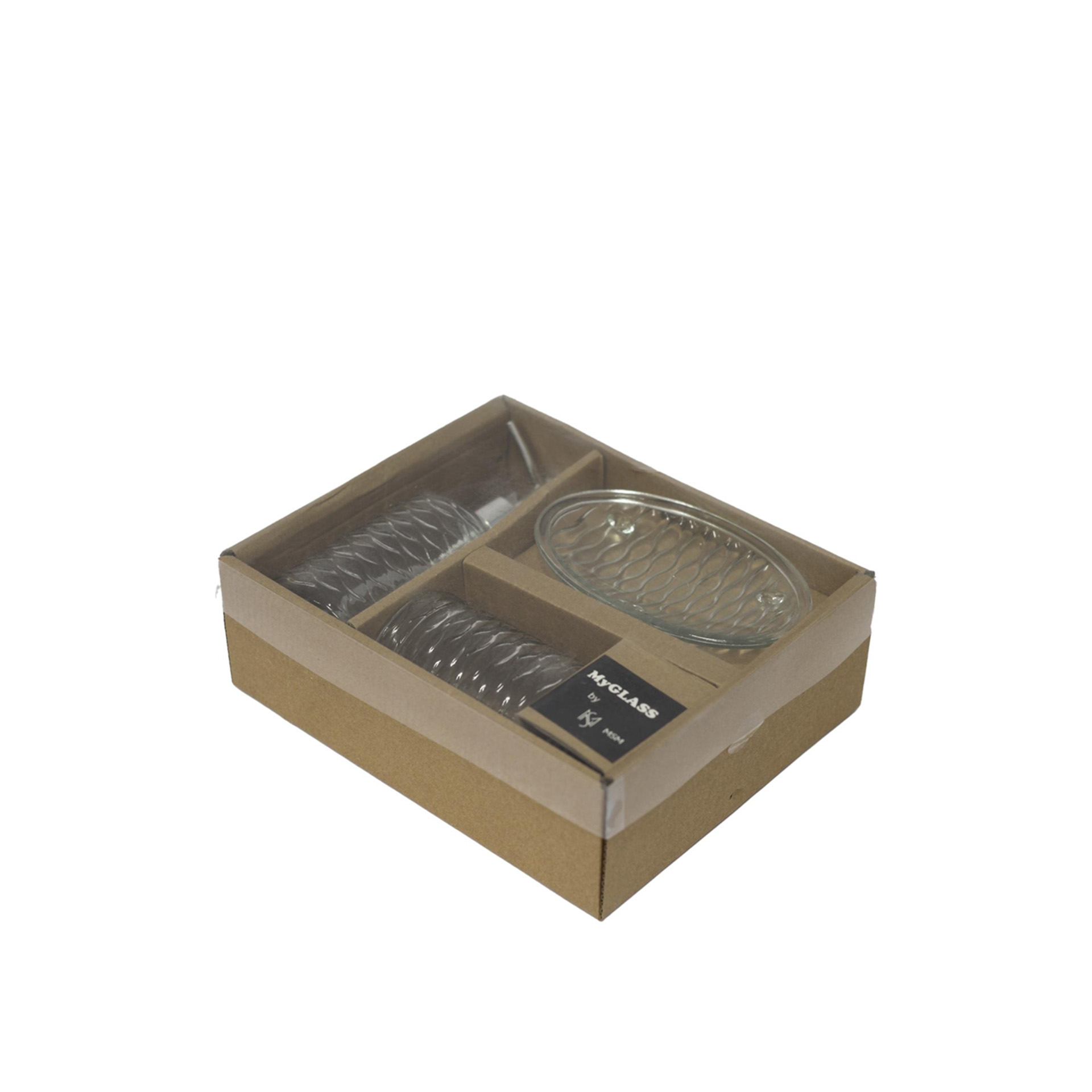 Conjunto WC Vidro 3 Peças