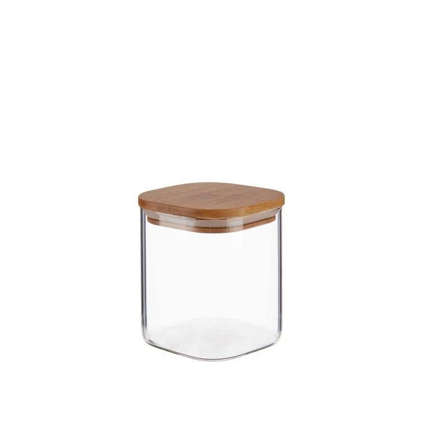 Frasco Hermtico Vivalto com Tampa Bambu 0.880ml 10X10X11.7cm
