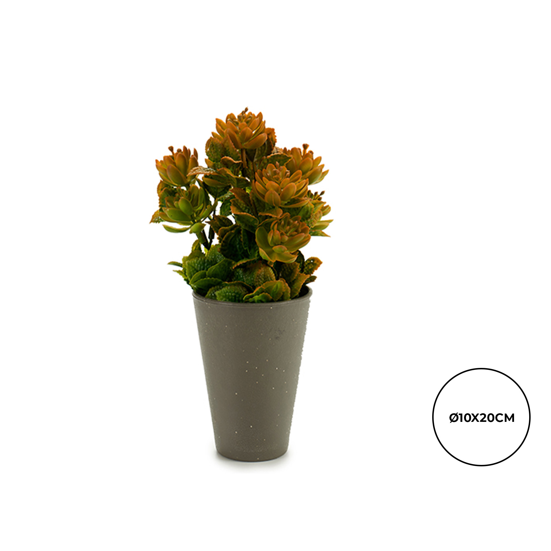 Vaso Planta Artificial 10X20cm