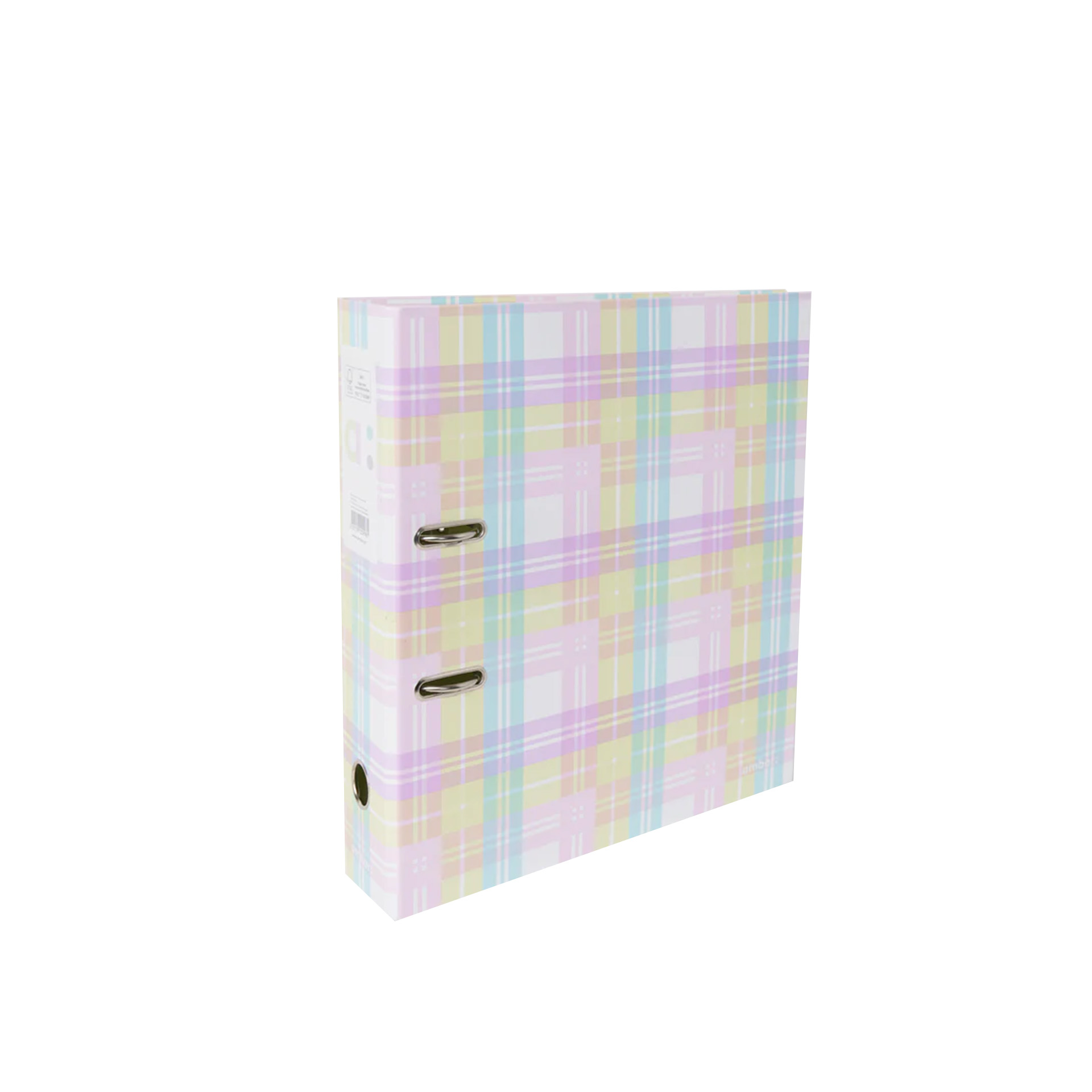 Pasta Arquivo L/L Ambar ClassroomMates A4 Pastel Xadrez