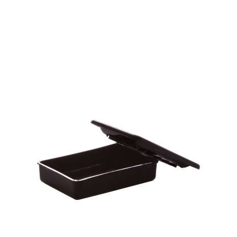 Saboneteira Pl�stica Branco 12X8.5X2.5cm - Image product