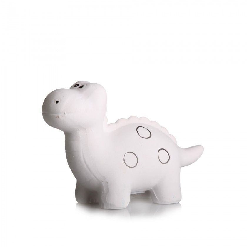 Mealheiro Cerâmica para Pintar Dinossauro com 4 Marcadores Mealheiro Cerâmica para Pintar Dinossauro com 4 Marcadores