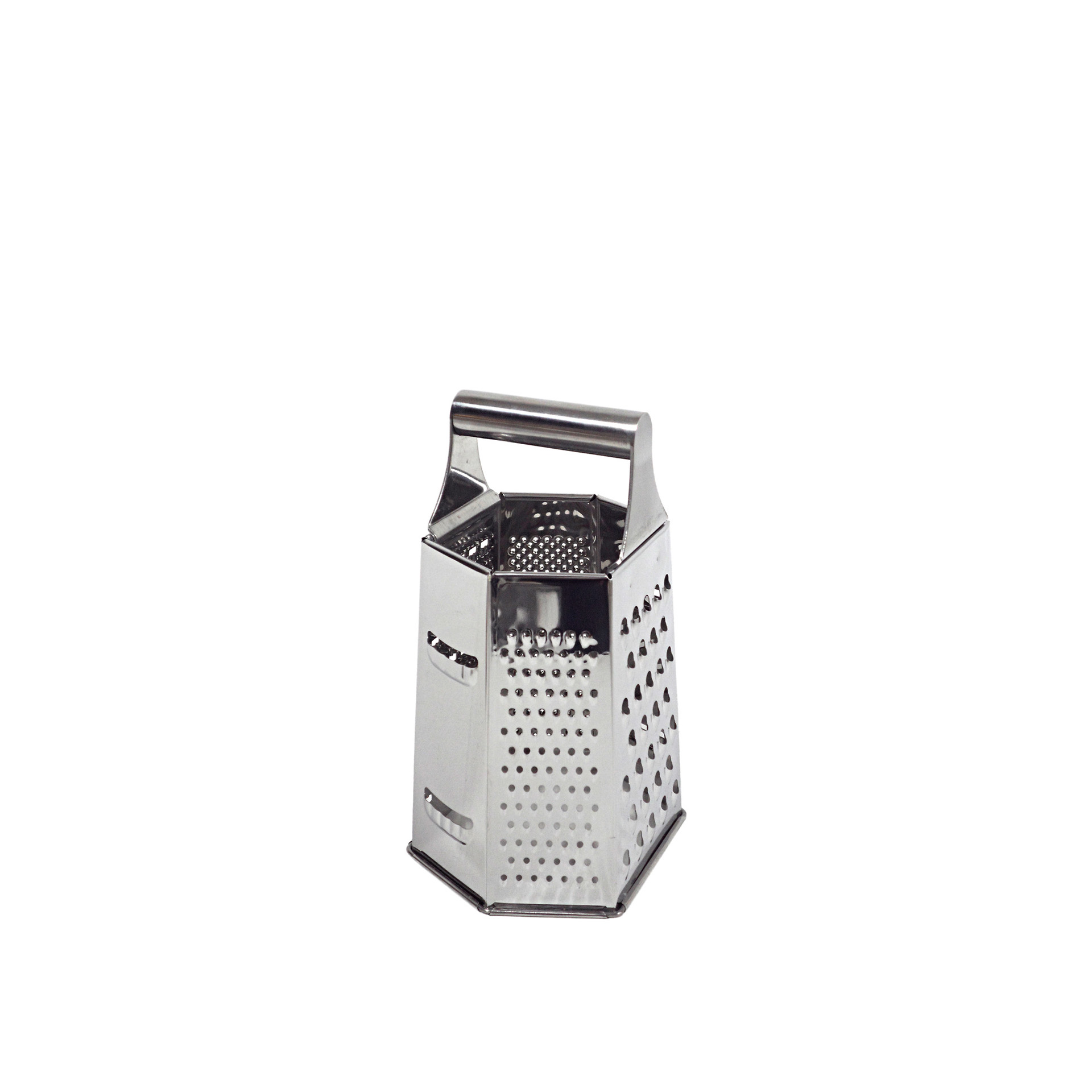 Raspador Inox 6 Faces 20X12X10cm
