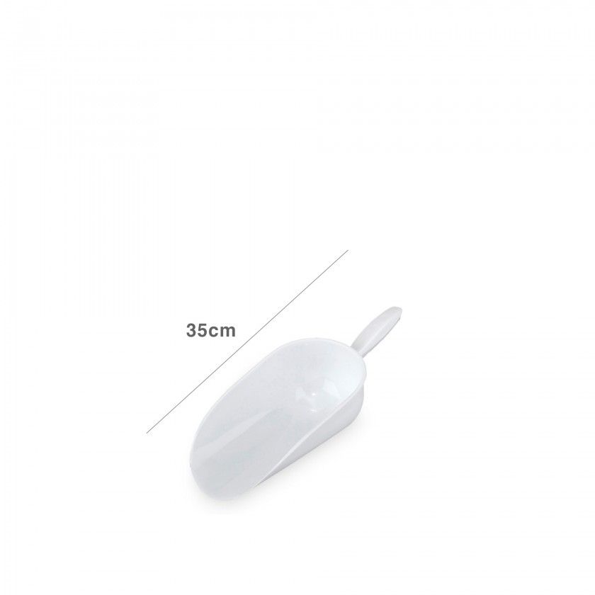 Colher Gelo Plástico 35cm Colher Gelo Plástico 35cm