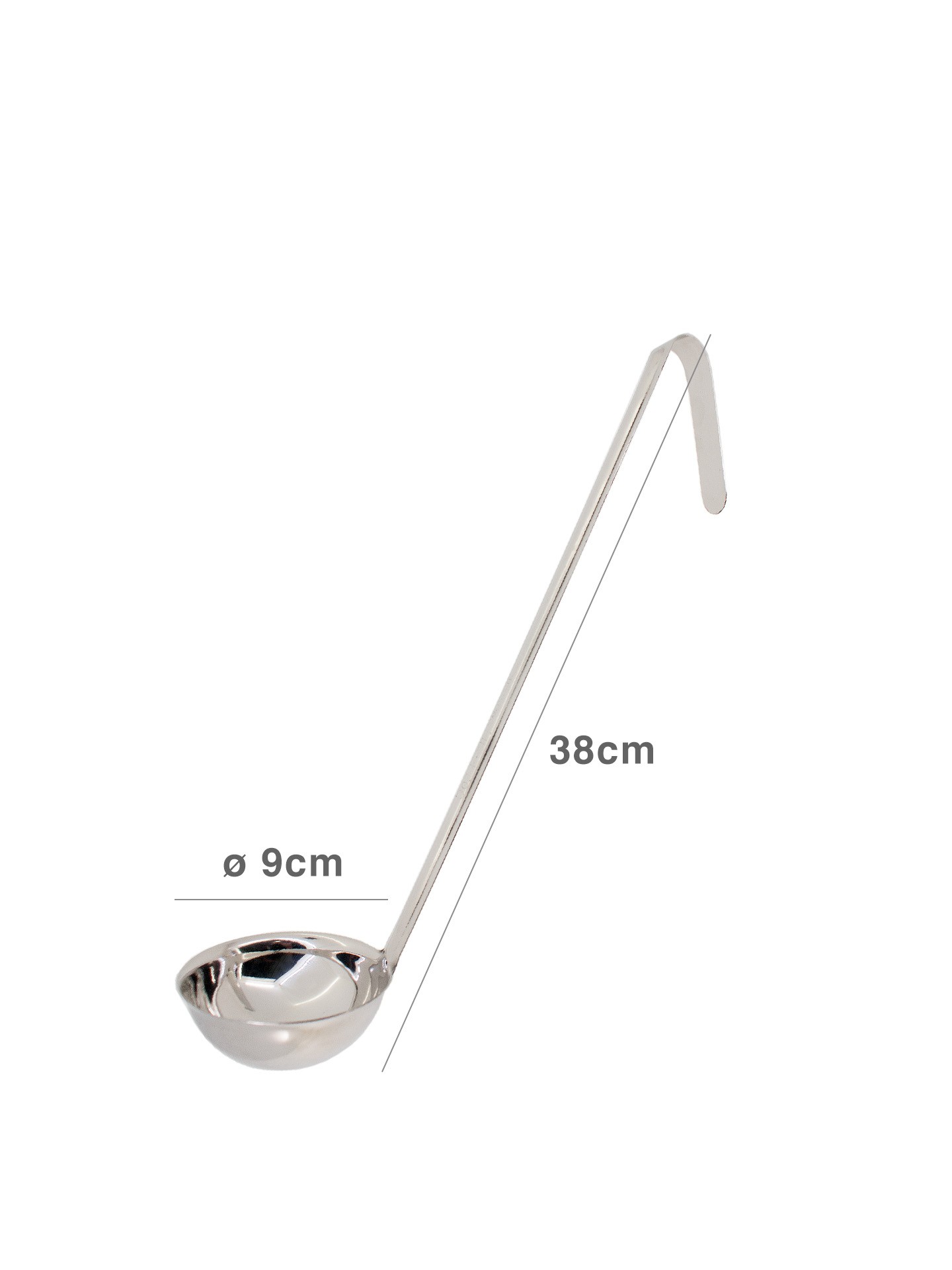 Concha Cozinha Inox 9cm