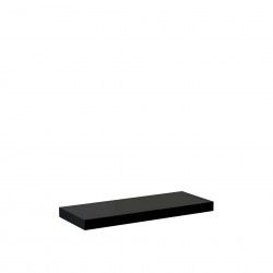 Estante Parede MDF Preto 23.5X60X3.8CM