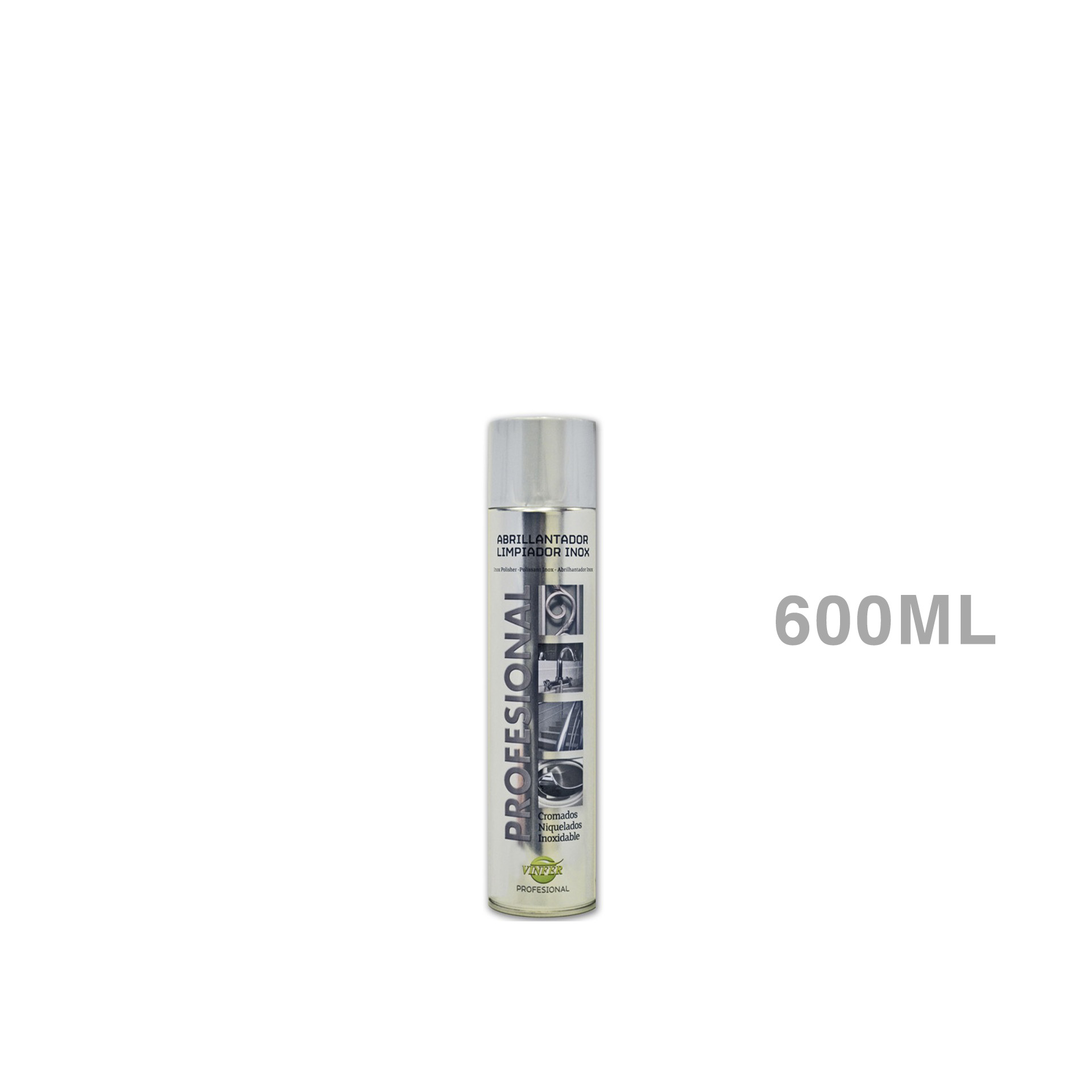 Abrilhantador Inox 600ML