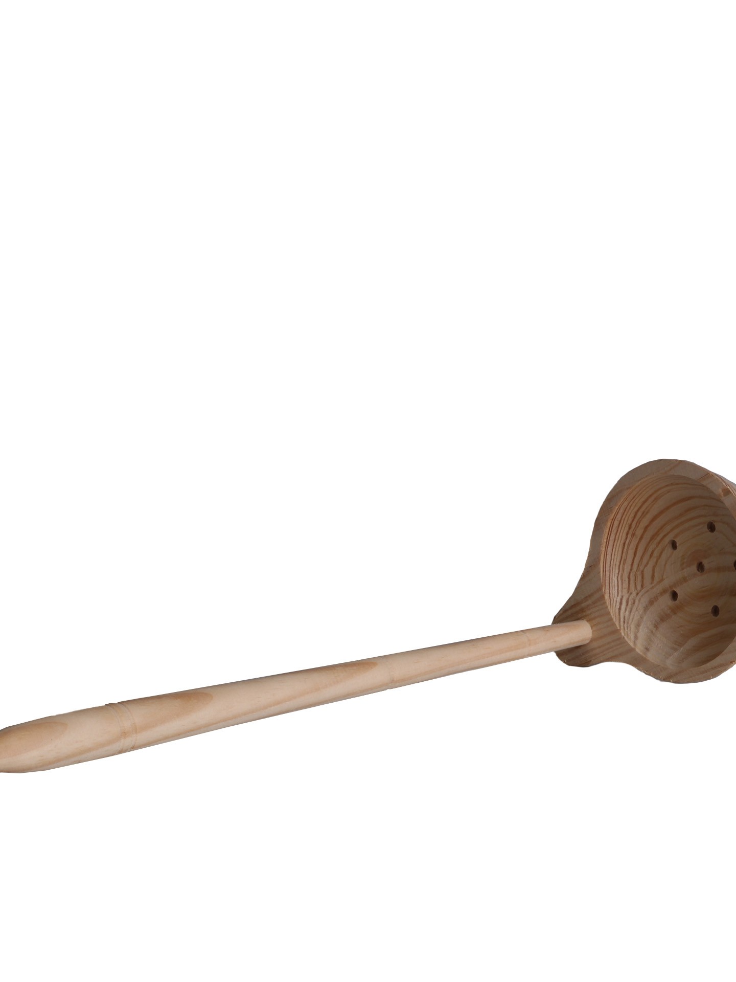 Colher Azeitona Madeira com Furos 36CM
