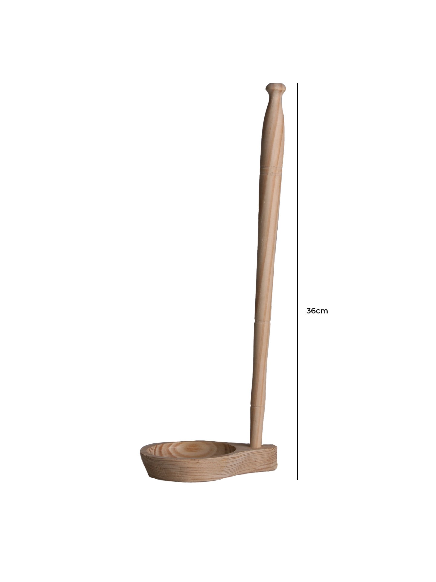 Colher Azeitona Madeira com Furos 36CM
