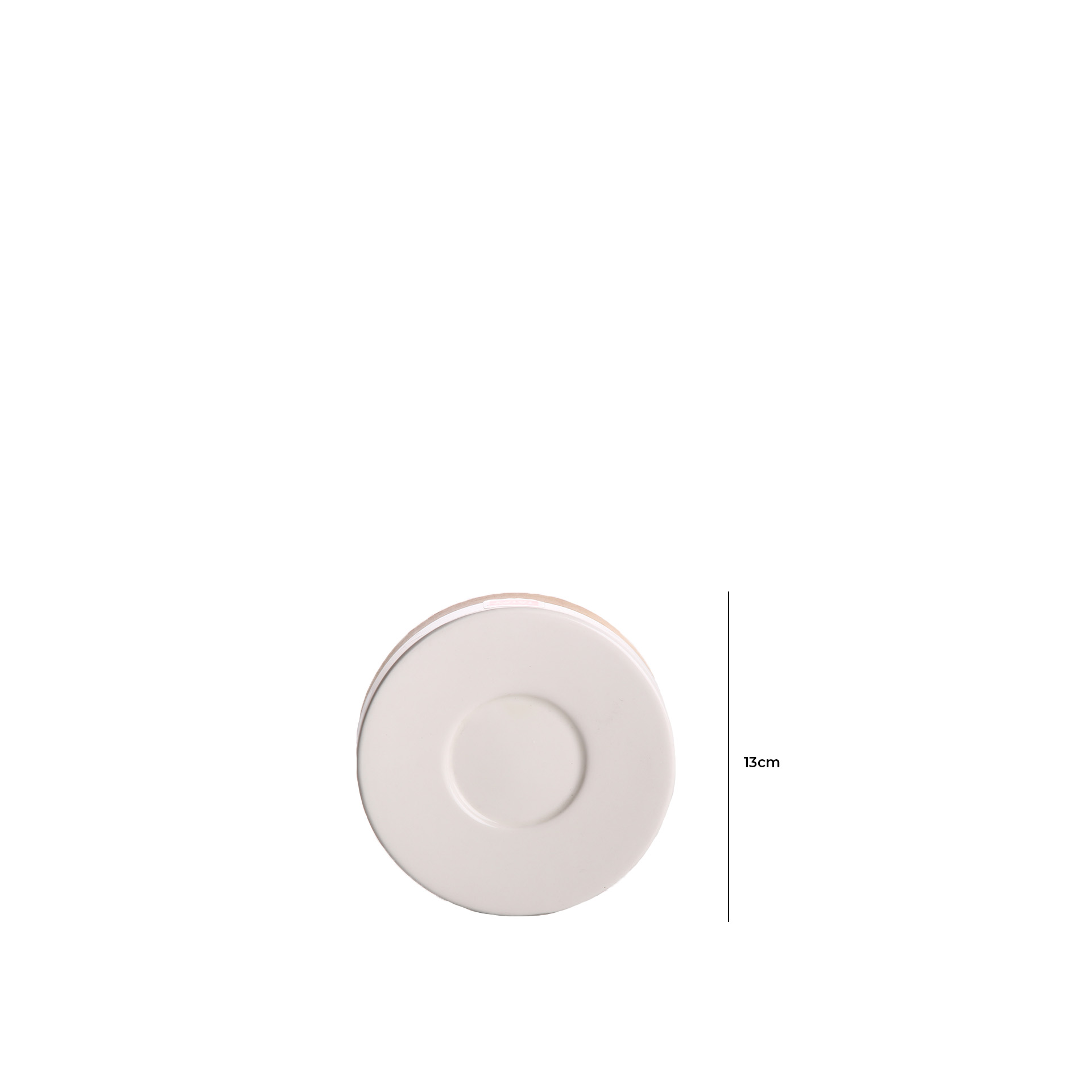 Saboneteira Cilíndrica 13X13X3.5CM