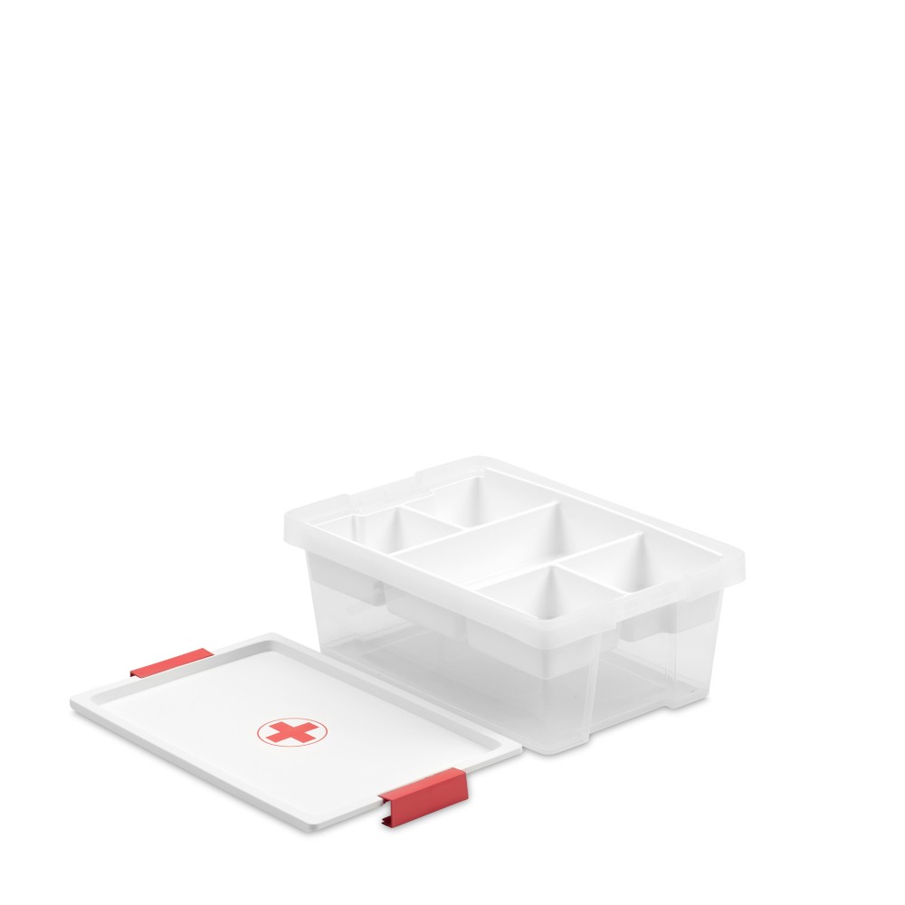 Caixa 1° Socorros 7L 25X36X13cm