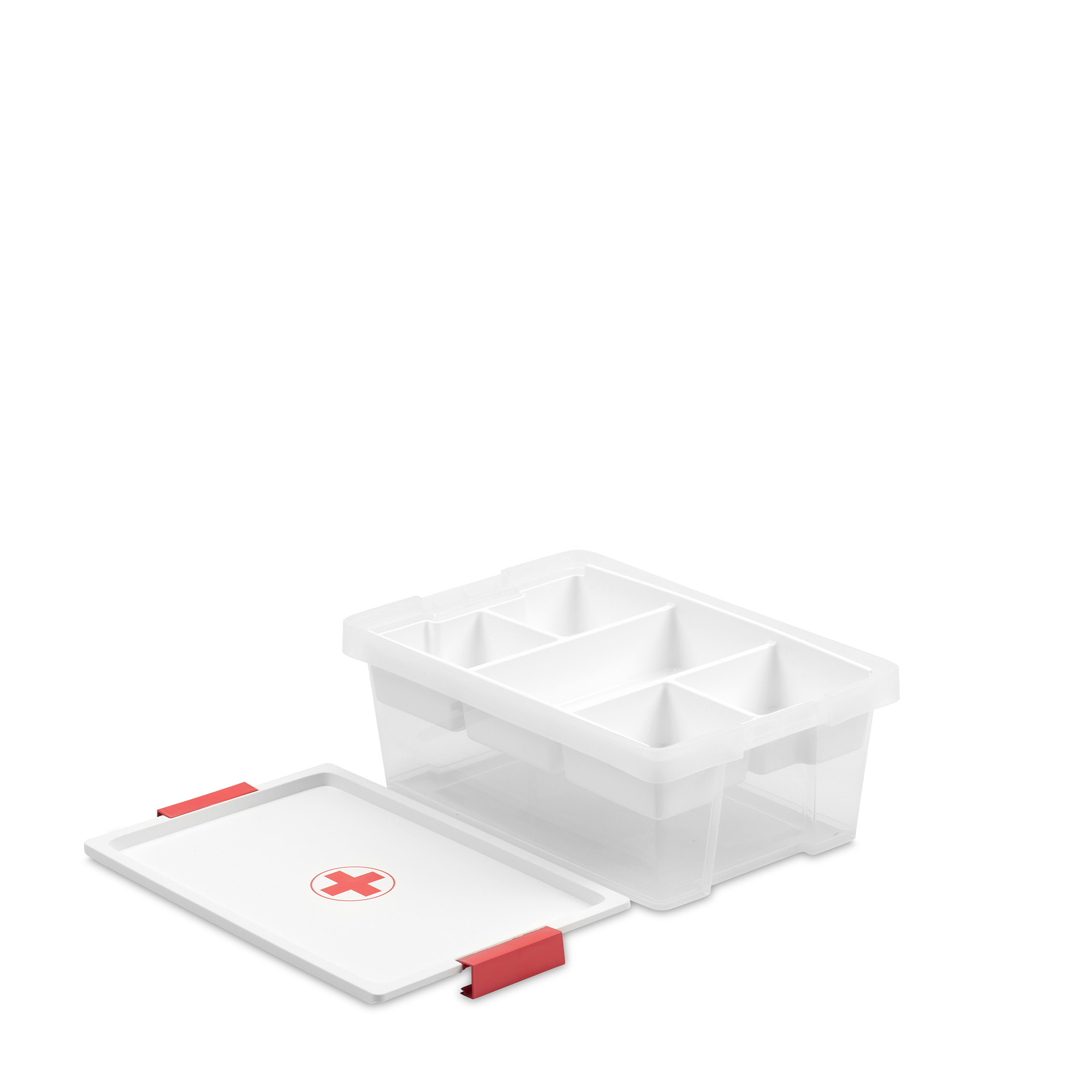 Caixa 1° Socorros 7L 25X36X13cm