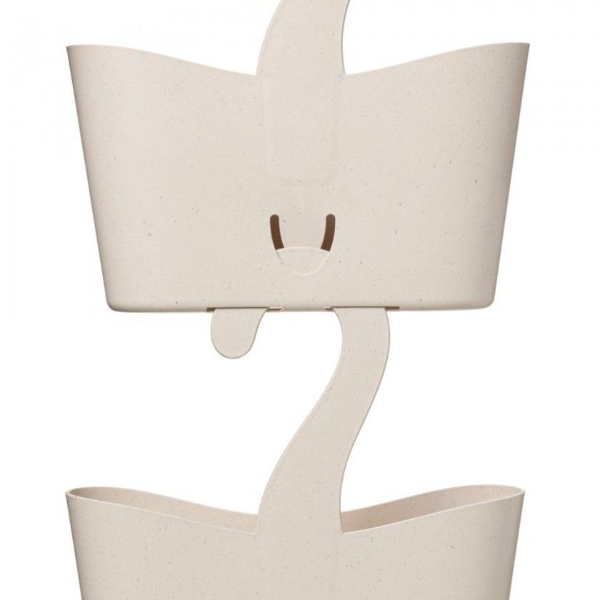 Cesto WC com Cabide Standard 25X9X28cm Cesto WC com Cabide Standard 25X9X28cm