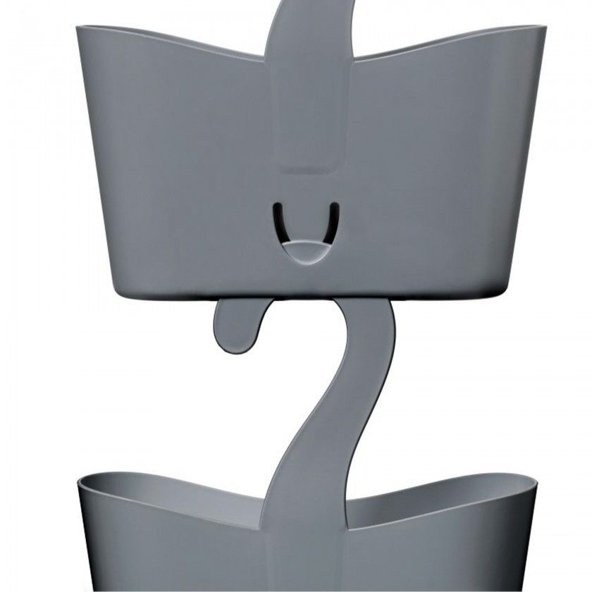 Cesto WC com Cabide Standard 25X9X28cm Cesto WC com Cabide Standard 25X9X28cm