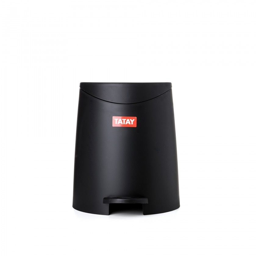 Balde Wc Milan Preto 3L / 19X21.8X22.1CM Balde Wc Milan Preto 3L / 19X21.8X22.1CM