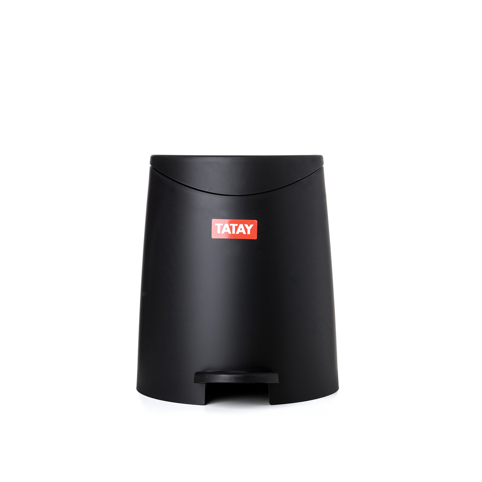 Balde Wc Milan Preto 3L / 19X21.8X22.1CM