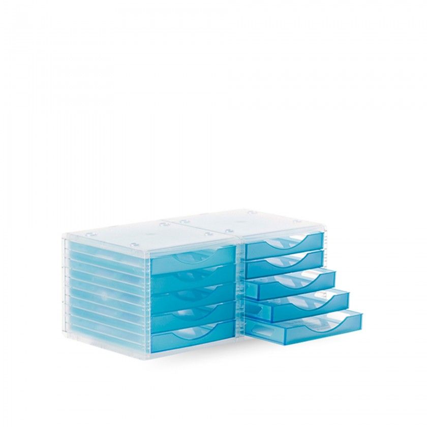 Bloco 5 Gavetas Classificadores Secretária 34X27X25.5cm Bloco 5 Gavetas Classificadores Secretária 34X27X25.5cm