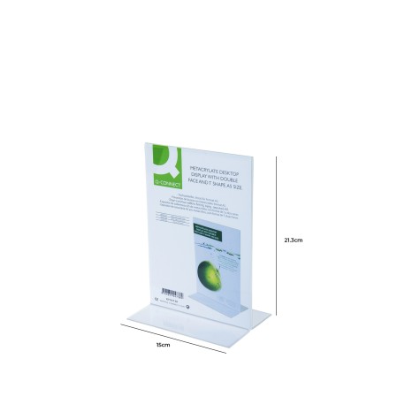 Expositor Secret�ria A5 Metacrilato Q-Connect 15X21.3cm - Image product