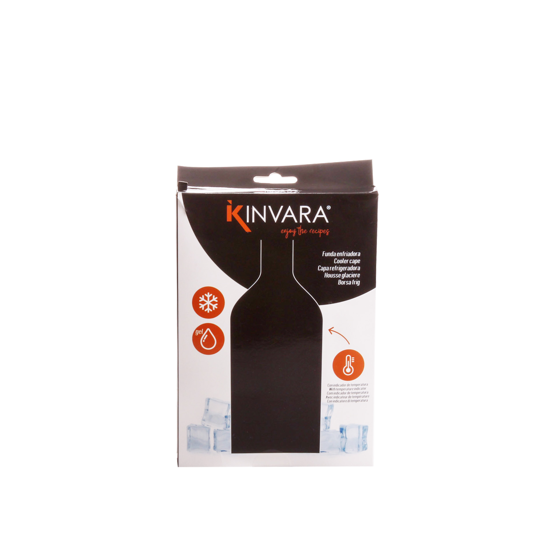 Arrefecedor Garrafa com Termómetro 17.3X35.5X0.2cm