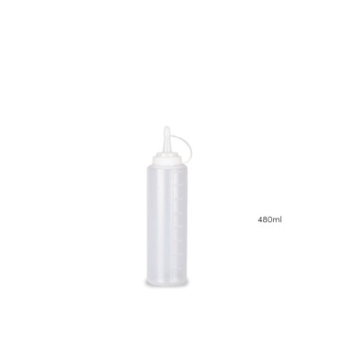 Frasco Molhos Pl�stico 480ml