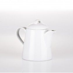 Bule Porcelana Branca 520ml 10X13X16cm