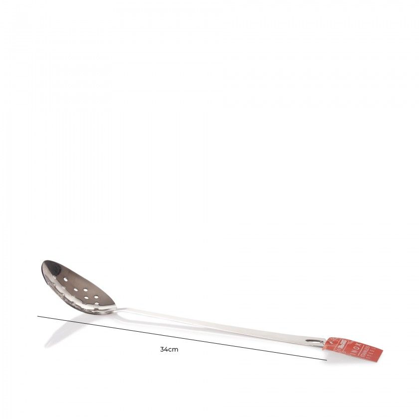 Colher Inox Perfurada 34cm Colher Inox Perfurada 34cm