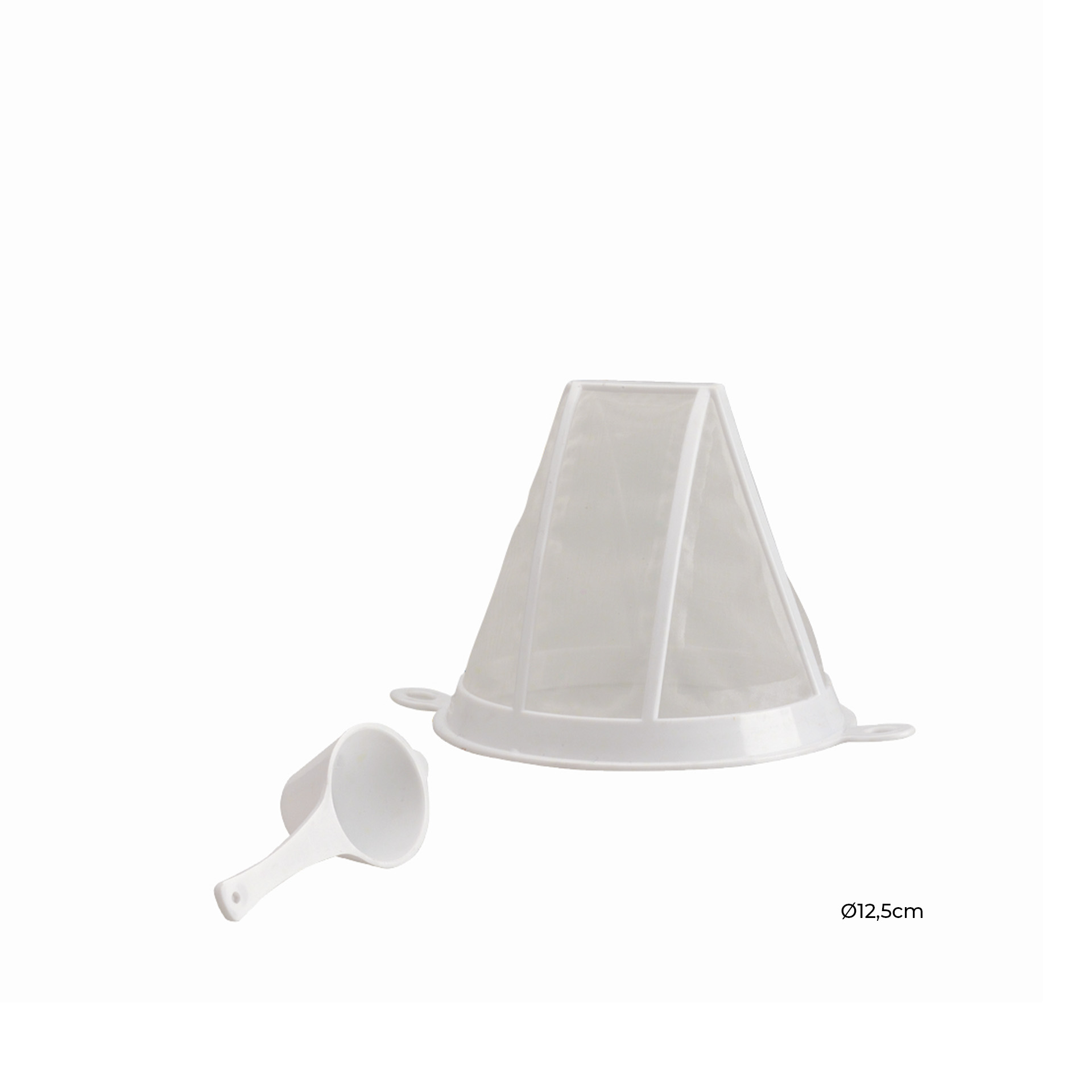 Filtro Café com Colher 10.5l 12.5cm