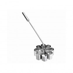 Molde Roscea Inox Corao 9X3cm