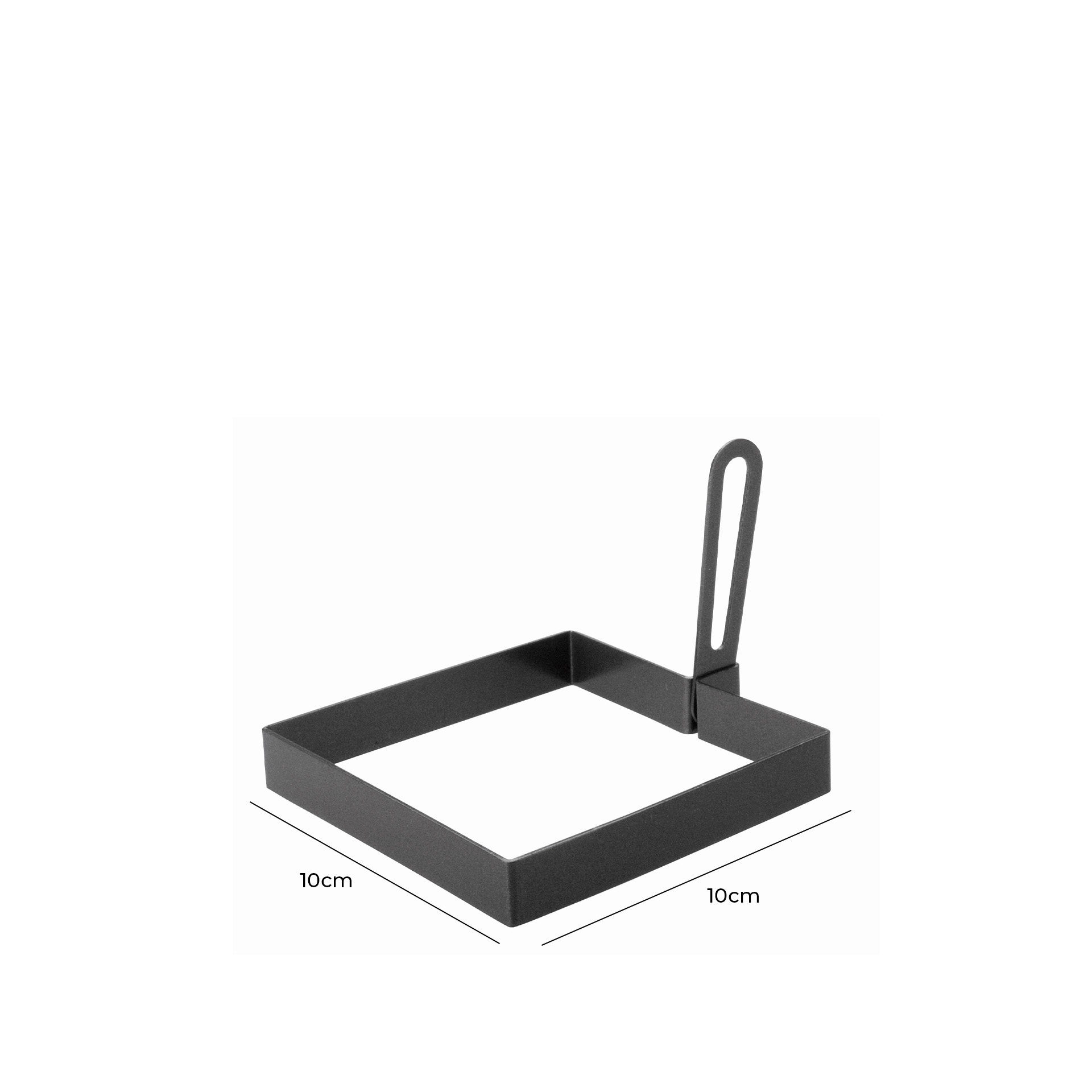 Forma Ovo Quadrado 10cm