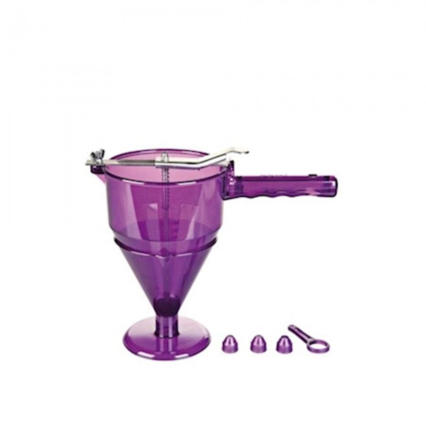Dispensador Massa + 3 Boquilhas 1L 13X11X21cm