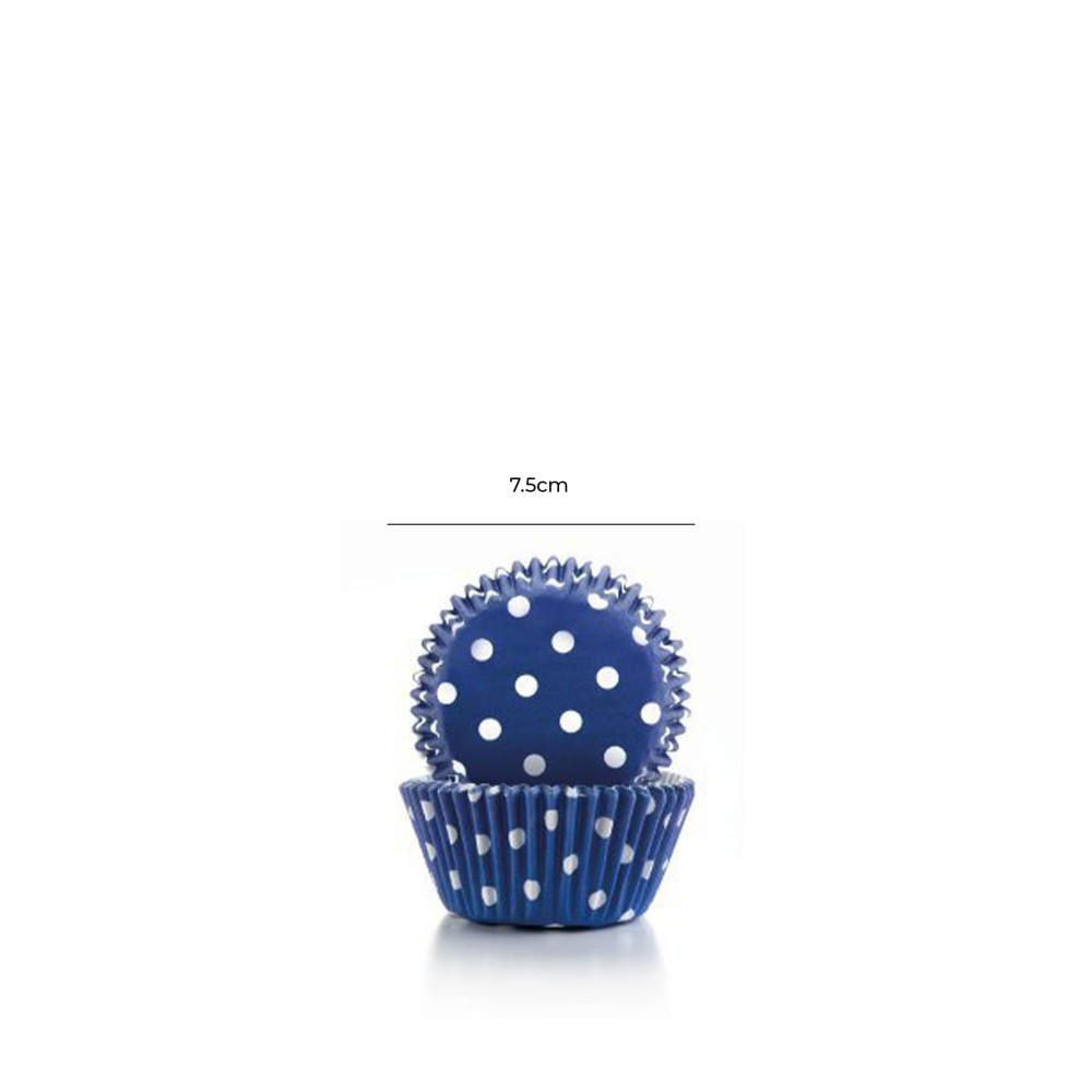 Forma Queque Papel Bolas 7.5X4cm Pack 100