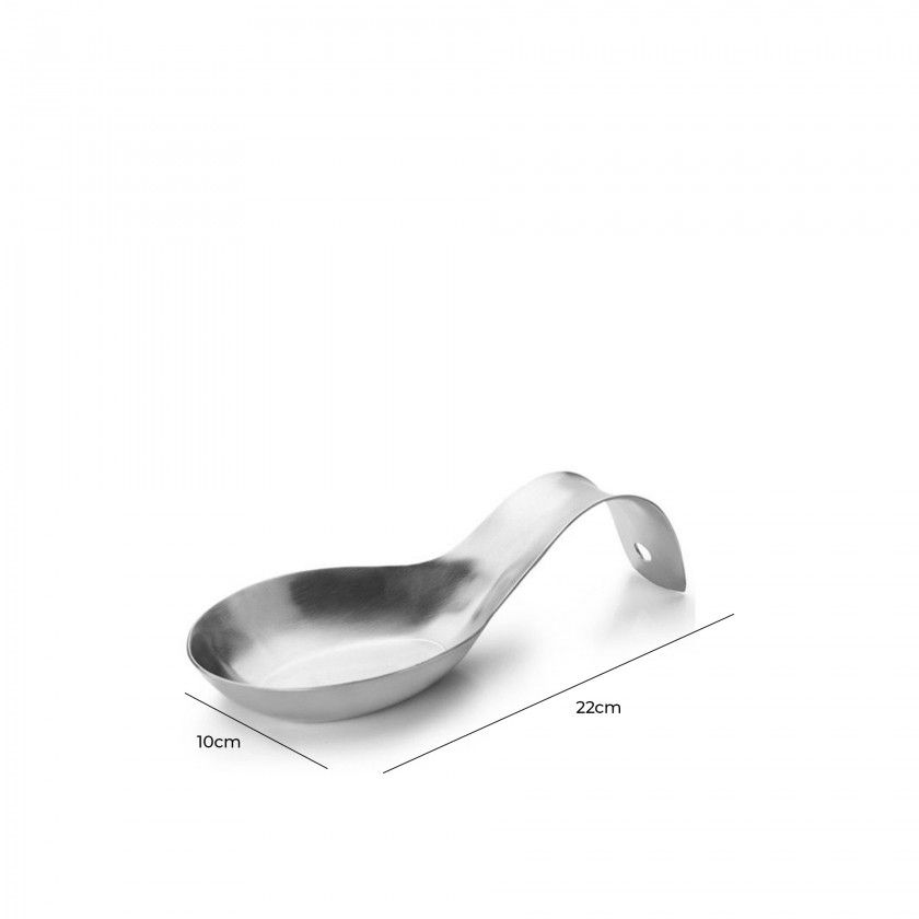 Suporte Inox Colher 22X10cm Suporte Inox Colher 22X10cm