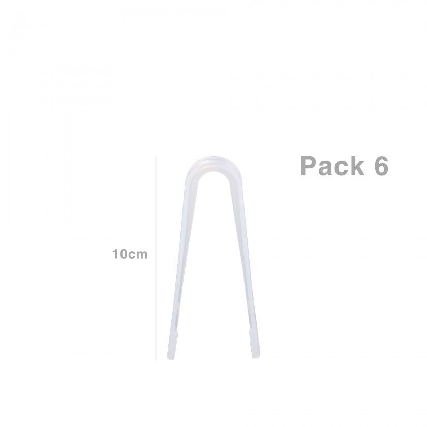 Pinça Plástico 10CM Pack 6 Pinça Plástico 10CM Pack 6