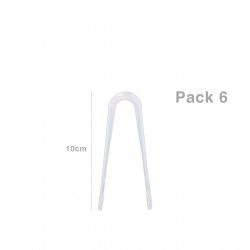Pina Plstico 10CM Pack 6