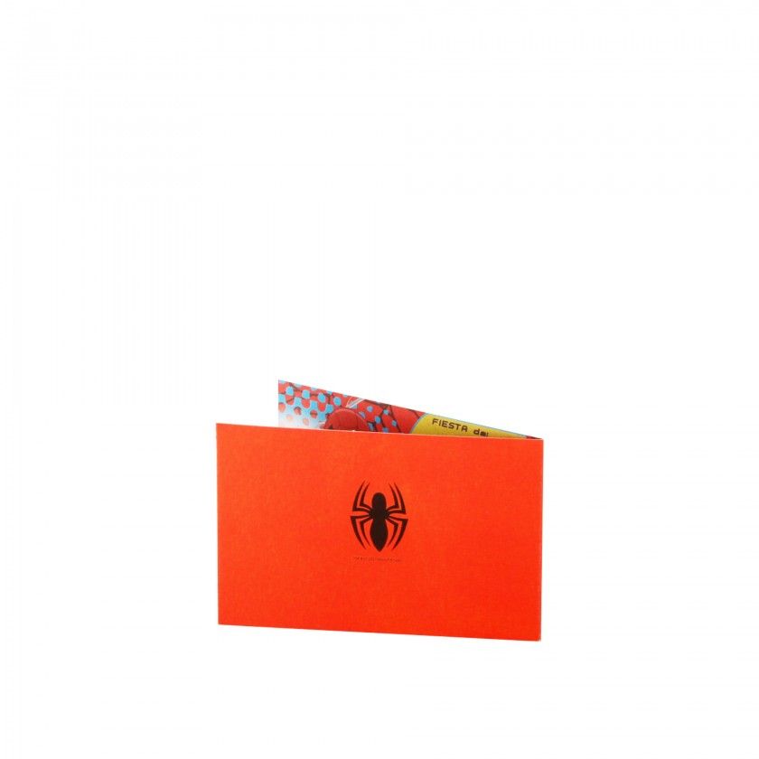 Convite Spiderman Pack 6 Convite Spiderman Pack 6