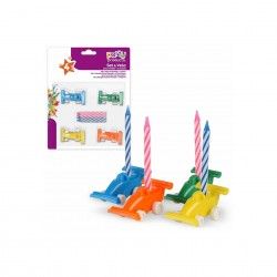 Vela Aniversrio Carro Conjunto 4