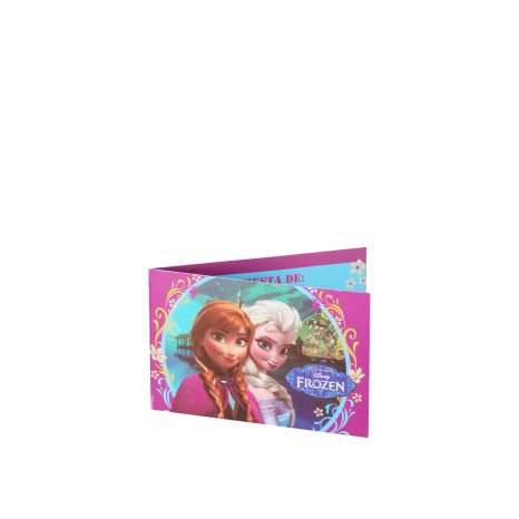 Convite Frozen Pack 6 - Image product