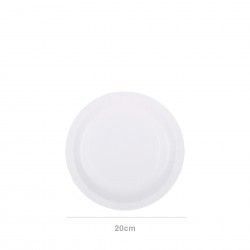 Prato Carto Biodegradvel 20cm Pack 10