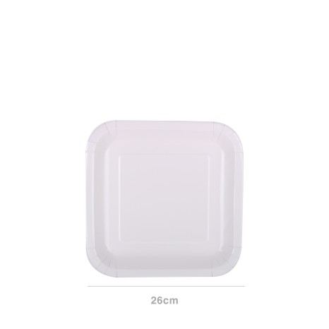 Prato Cartão Biodegradável 26CM Pack 3 - Image product