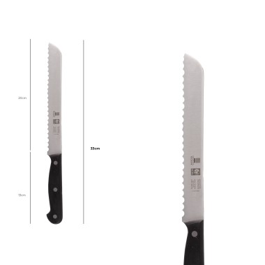 Bloco Facas Icel Technik 7 Peças