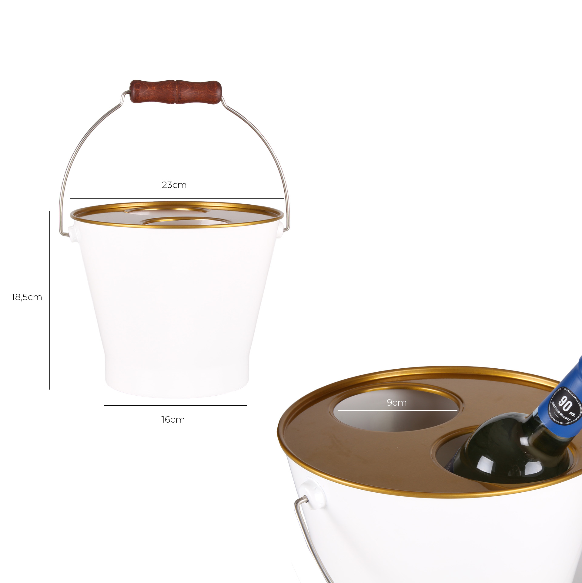 Balde Gelo com 2 Cavidades