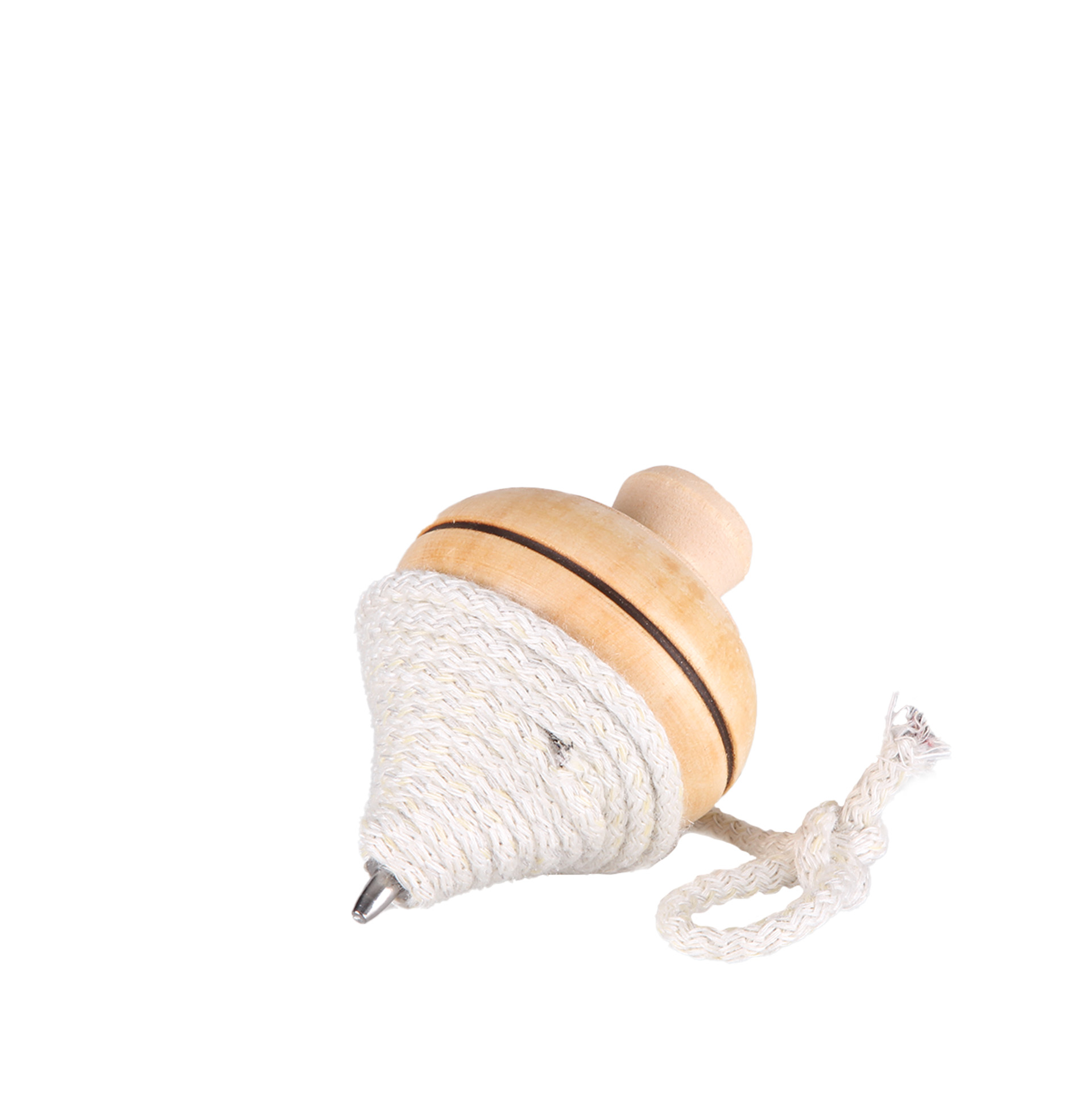 Pião Bico Ferro com Corda 8.5CM